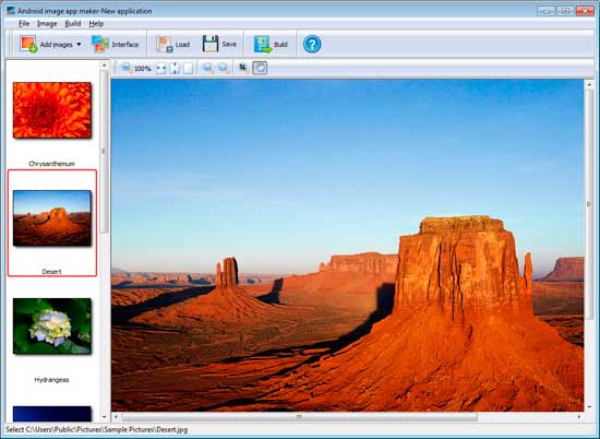 Windows 7 Android Image APP Maker 1.5 full