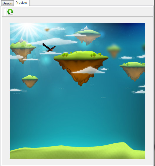 Adnroid live wallpaper maker resize the onject.