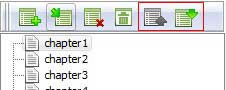 move chapters up/down