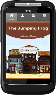 APPMK- Free Android  book App The Jumping Frog screenshot